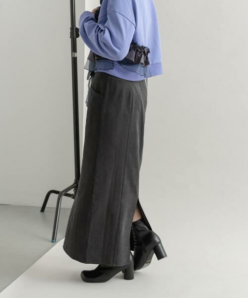 KBF / ケービーエフ スカート | ウエストオープンIラインスカート | 詳細18