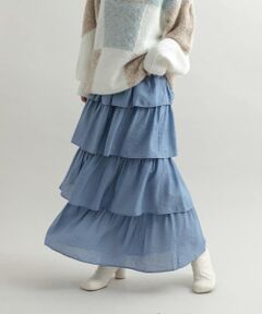 KBF / ケービーエフ スカート | ティアードスカート