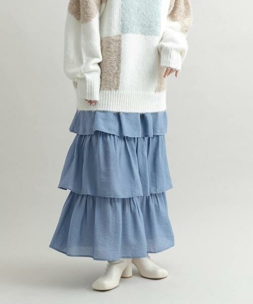 KBF / ケービーエフ スカート | ティアードスカート | 詳細1