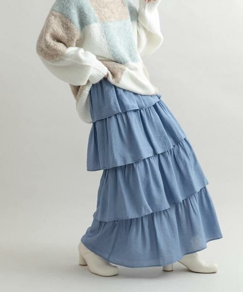 KBF / ケービーエフ スカート | ティアードスカート | 詳細2