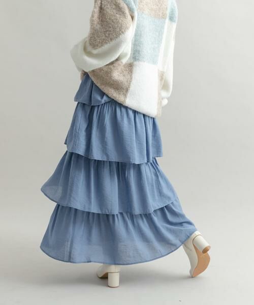 KBF / ケービーエフ スカート | ティアードスカート | 詳細3