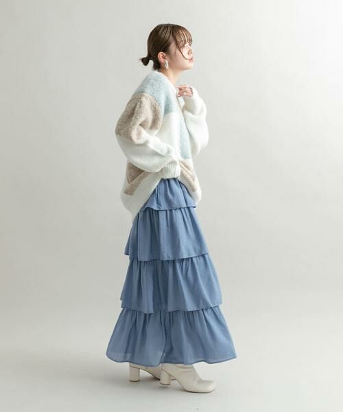 KBF / ケービーエフ スカート | ティアードスカート | 詳細6