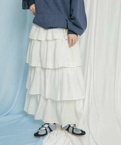KBF / ケービーエフ スカート | ティアードスカート | 詳細15