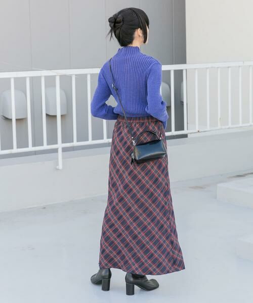 KBF / ケービーエフ スカート | チェックナロースカート(裏付) | 詳細20