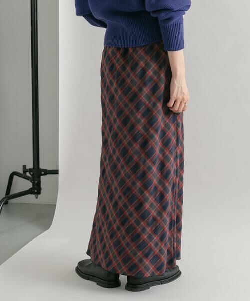 KBF / ケービーエフ スカート | チェックナロースカート(裏付) | 詳細23