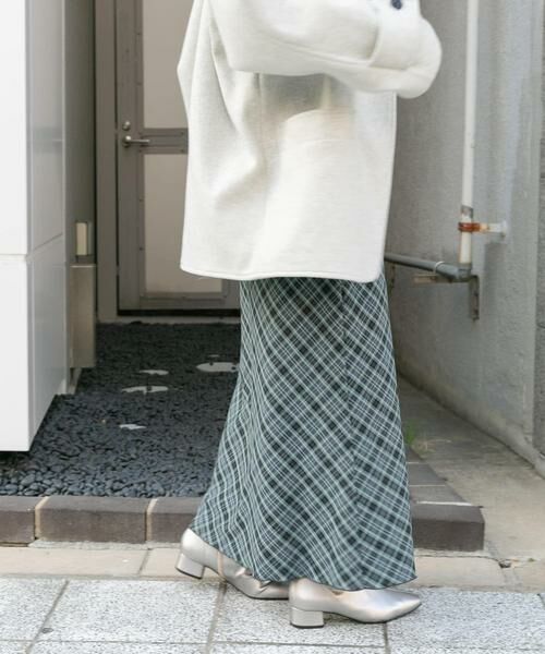 KBF / ケービーエフ スカート | チェックナロースカート(裏付) | 詳細30