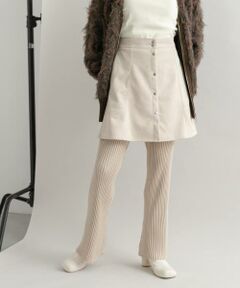 KBF / ケービーエフ スカート | リブパンツSETミニスカート