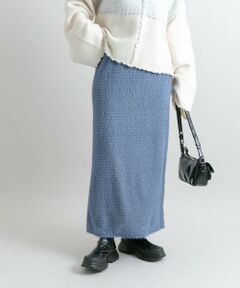 KBF / ケービーエフ スカート | ラメフェザースカート