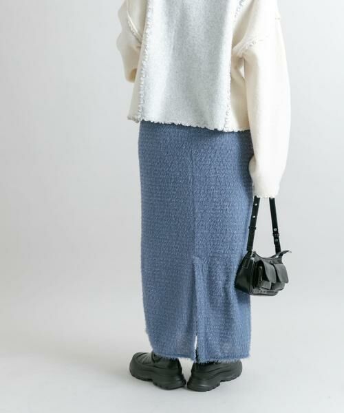 KBF / ケービーエフ スカート | ラメフェザースカート | 詳細3