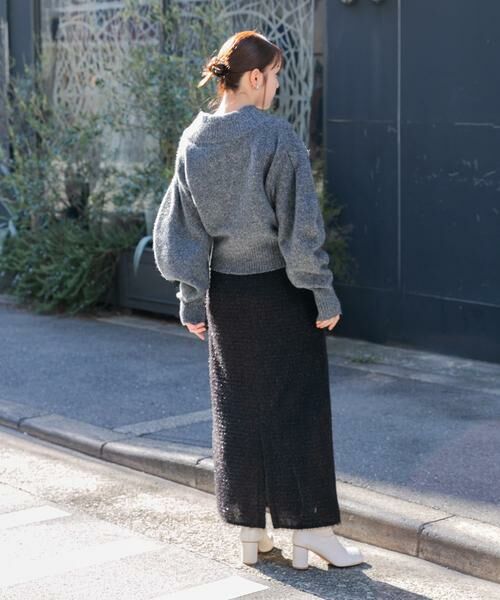 KBF / ケービーエフ スカート | ラメフェザースカート | 詳細25