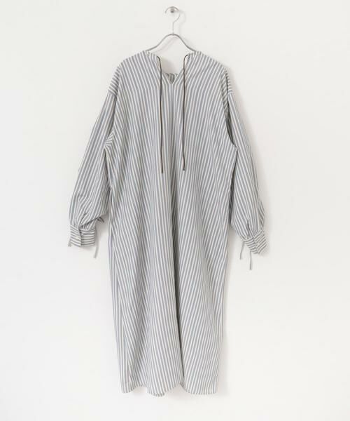 KBF / ケービーエフ ワンピース | スクエアカラーSETストライプワンピース | 詳細17