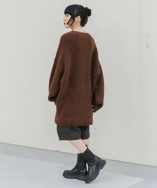 KBF / ケービーエフ ワンピース | ボリュームニットミニワンピース | 詳細26