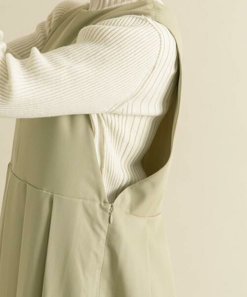 KBF / ケービーエフ ワンピース | 『2サイズ展開』キーネックBIGプリーツジャンパースカート | 詳細19