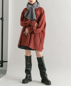 KBF / ケービーエフ ワンピース | ドロストスリーブミニワンピース