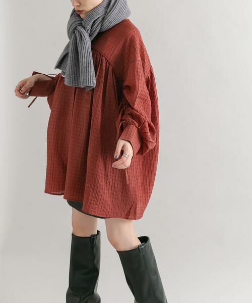 KBF / ケービーエフ ワンピース | ドロストスリーブミニワンピース | 詳細2