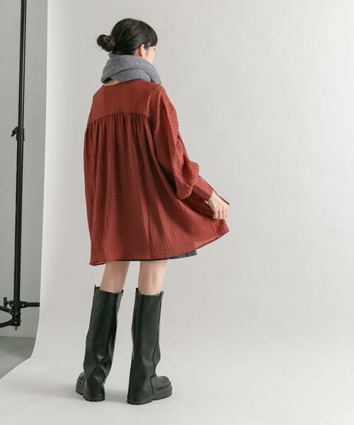 KBF / ケービーエフ ワンピース | ドロストスリーブミニワンピース | 詳細6