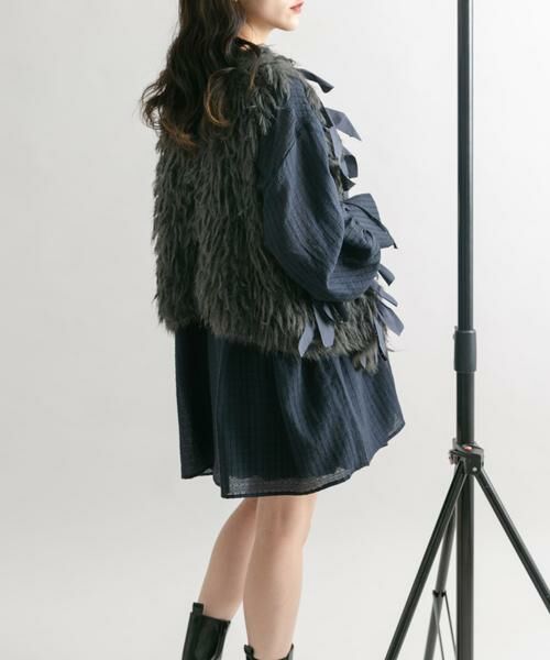 KBF / ケービーエフ ワンピース | ドロストスリーブミニワンピース | 詳細14