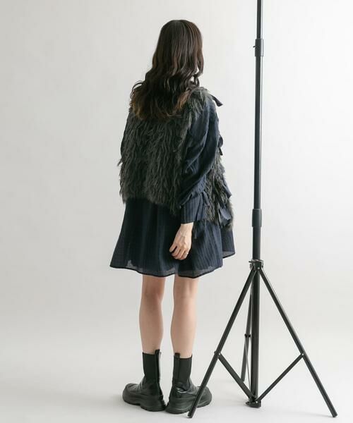 KBF / ケービーエフ ワンピース | ドロストスリーブミニワンピース | 詳細17