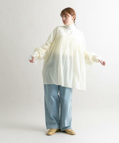 KBF / ケービーエフ ワンピース | ドロストスリーブミニワンピース | 詳細24