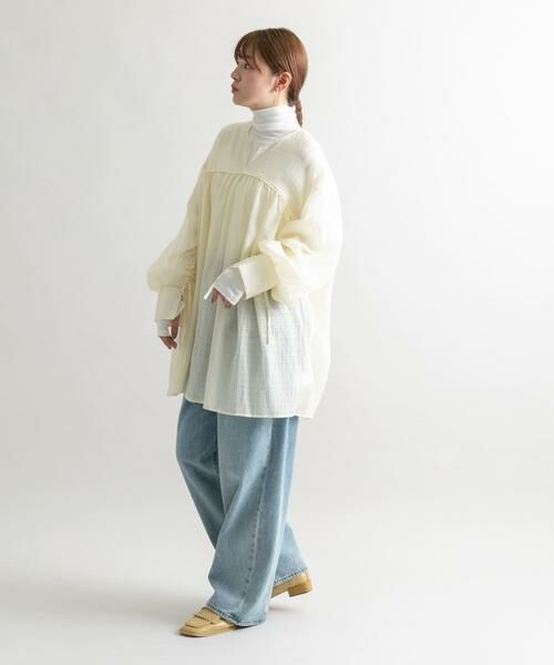 KBF / ケービーエフ ワンピース | ドロストスリーブミニワンピース | 詳細25