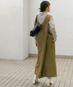 KBF / ケービーエフ ワンピース | 『2サイズ展開』BACKクロスジャンパースカート