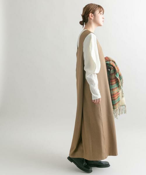 KBF / ケービーエフ ワンピース | 『2サイズ展開』BACKクロスジャンパースカート | 詳細10