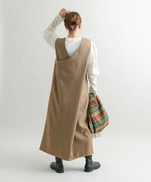 KBF / ケービーエフ ワンピース | 『2サイズ展開』BACKクロスジャンパースカート | 詳細11
