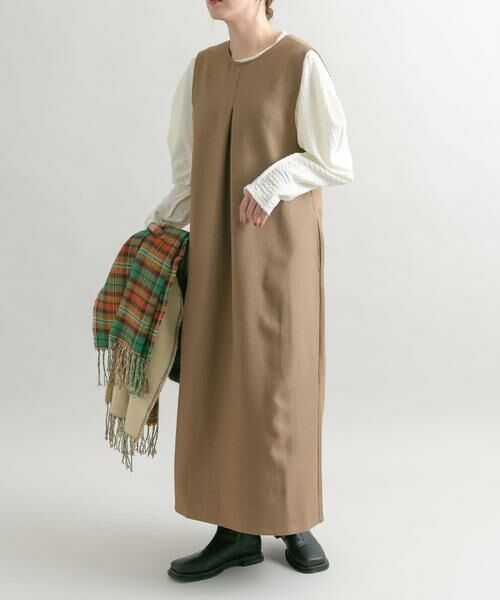 KBF / ケービーエフ ワンピース | 『2サイズ展開』BACKクロスジャンパースカート | 詳細5