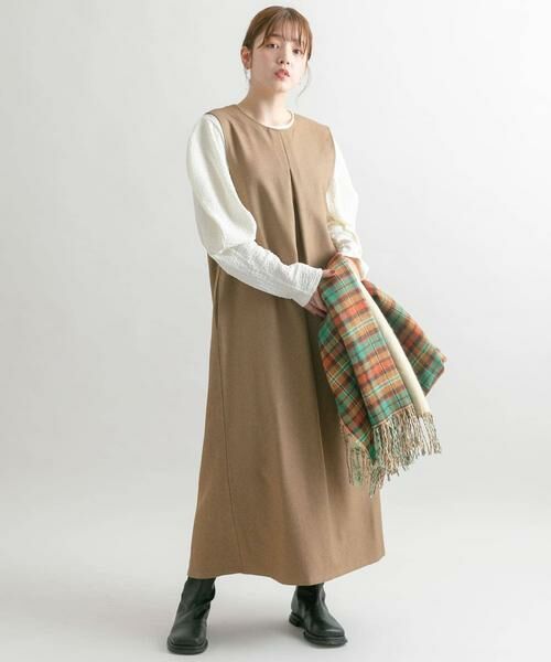 KBF / ケービーエフ ワンピース | 『2サイズ展開』BACKクロスジャンパースカート | 詳細8