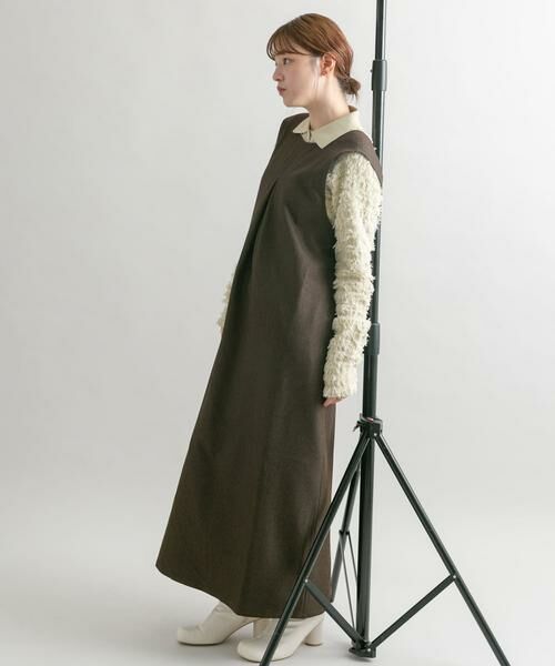 KBF / ケービーエフ ワンピース | 『2サイズ展開』BACKクロスジャンパースカート | 詳細22