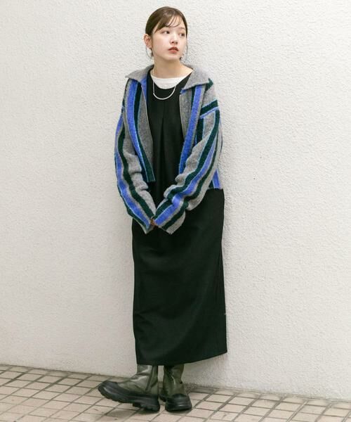 KBF / ケービーエフ ワンピース | 『2サイズ展開』BACKクロスジャンパースカート | 詳細29