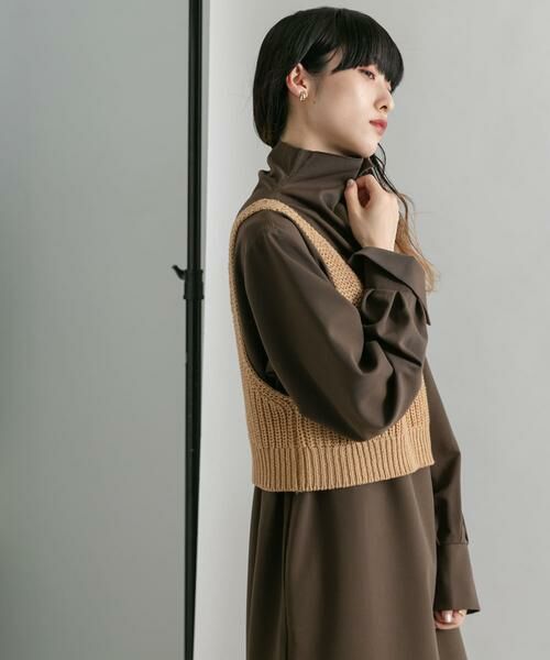 KBF / ケービーエフ ワンピース | ニットビスチェSETワンピース | 詳細1