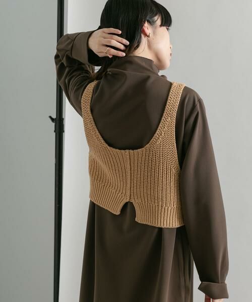 KBF / ケービーエフ ワンピース | ニットビスチェSETワンピース | 詳細2