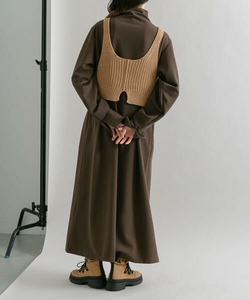 KBF / ケービーエフ ワンピース | ニットビスチェSETワンピース | 詳細7