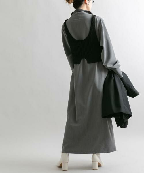 KBF / ケービーエフ ワンピース | ニットビスチェSETワンピース | 詳細16