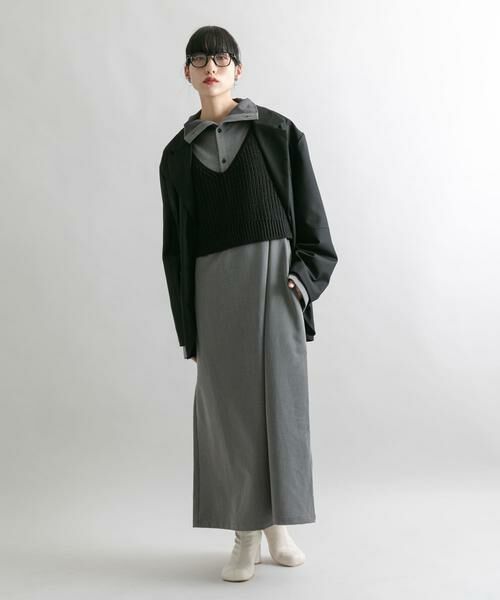 KBF / ケービーエフ ワンピース | ニットビスチェSETワンピース | 詳細17