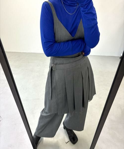 KBF / ケービーエフ サロペット・オールインワン | プリーツスカートSETサロペット | 詳細2