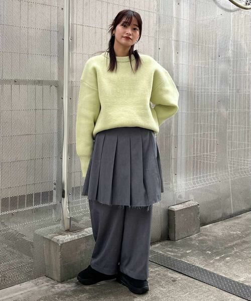 KBF / ケービーエフ サロペット・オールインワン | プリーツスカートSETサロペット | 詳細6