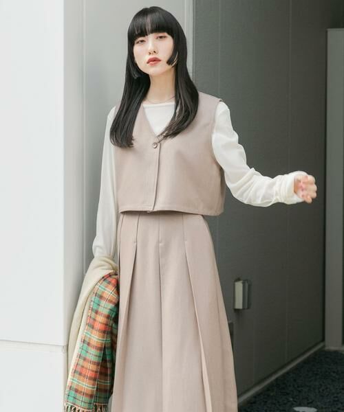 KBF / ケービーエフ ワンピース | ベストセパレートワンピース | 詳細24