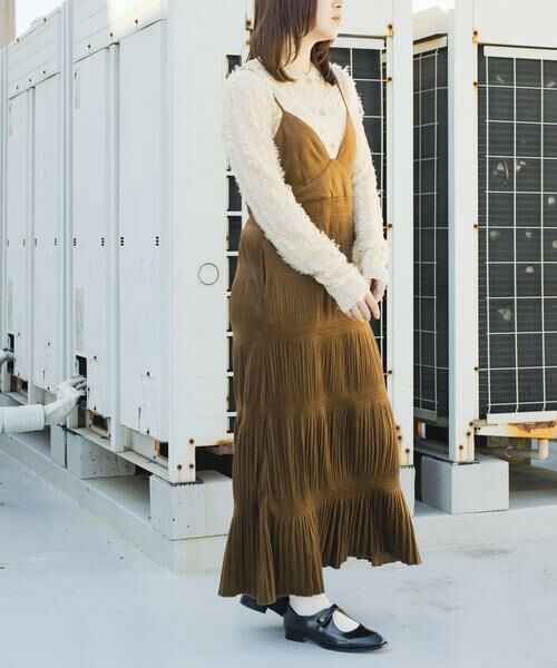 KBF / ケービーエフ ワンピース | マジョリカプリーツキャミワンピース | 詳細1