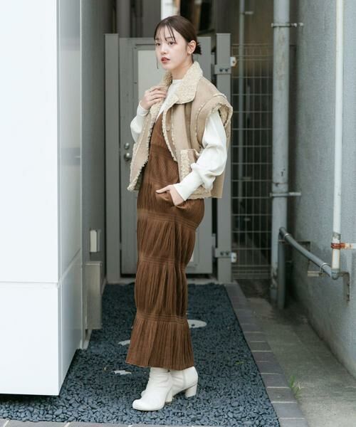 KBF / ケービーエフ ワンピース | マジョリカプリーツキャミワンピース | 詳細8