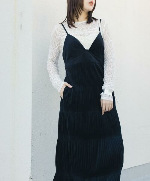 KBF / ケービーエフ ワンピース | マジョリカプリーツキャミワンピース | 詳細20