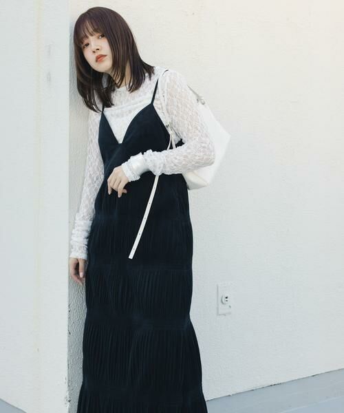 KBF / ケービーエフ ワンピース | マジョリカプリーツキャミワンピース | 詳細21