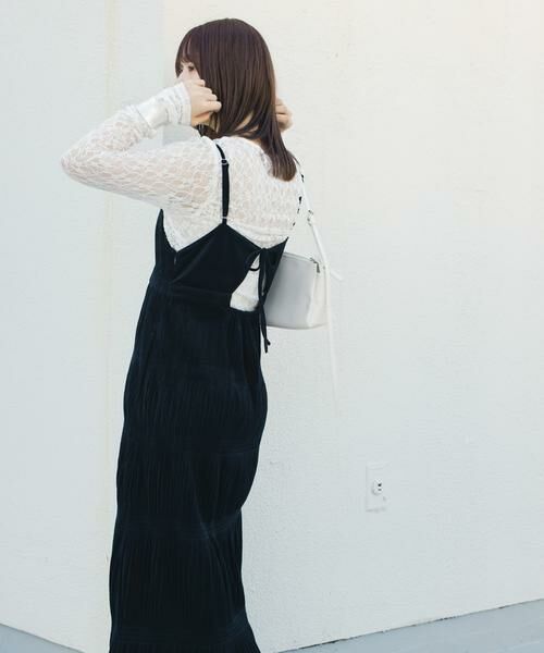 KBF / ケービーエフ ワンピース | マジョリカプリーツキャミワンピース | 詳細23