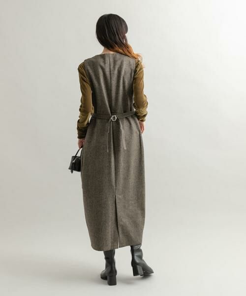 KBF / ケービーエフ ワンピース | 『2サイズ展開』ツイードジャンパースカート | 詳細12