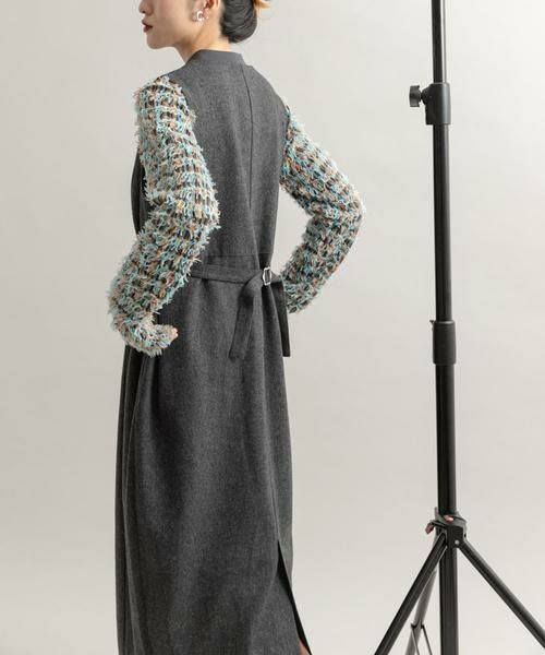 KBF / ケービーエフ ワンピース | 『2サイズ展開』ツイードジャンパースカート | 詳細20