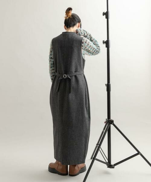 KBF / ケービーエフ ワンピース | 『2サイズ展開』ツイードジャンパースカート | 詳細25