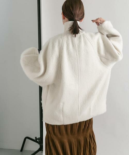 KBF / ケービーエフ その他アウター | ハイネックシャギーコート | 詳細10