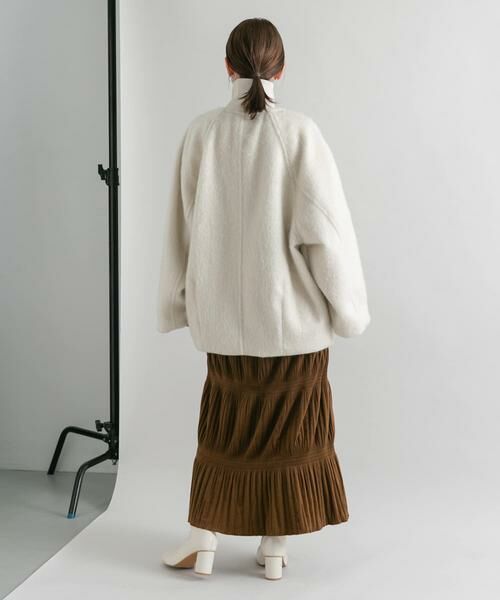 KBF / ケービーエフ その他アウター | ハイネックシャギーコート | 詳細13