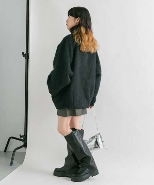KBF / ケービーエフ その他アウター | ハイネックシャギーコート | 詳細22